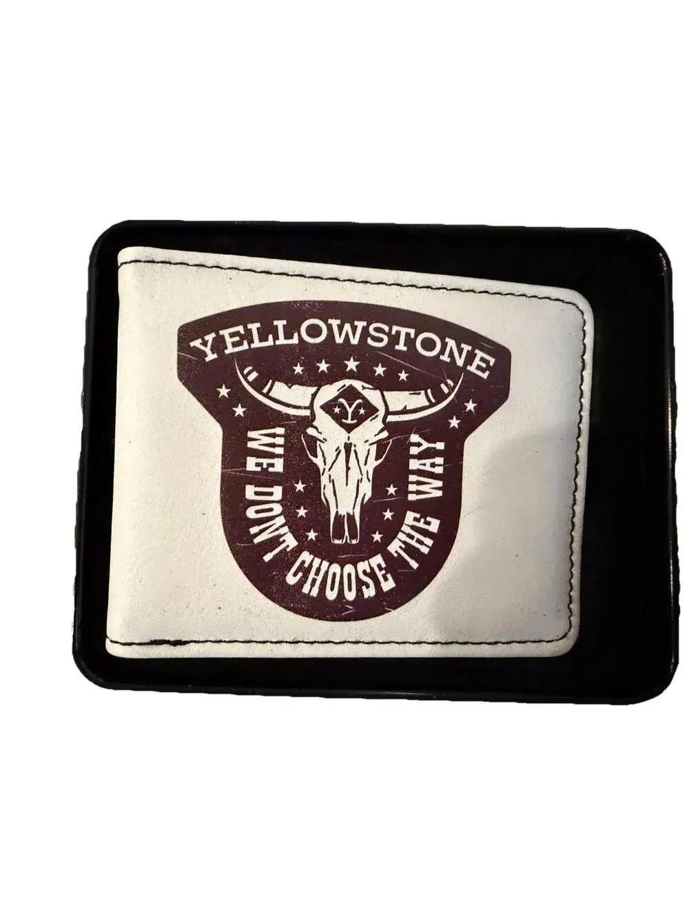 Buckle-Down Men's Bi-fold Wallet Yellowstone Dutton Ranch